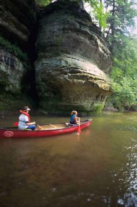 Canoeing the Kickapoo River
