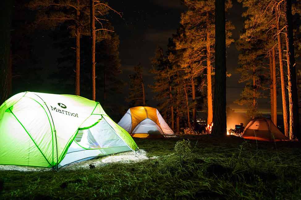 night camping