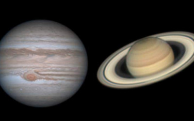 Driftless Dark Skies: Jupiter and Saturn