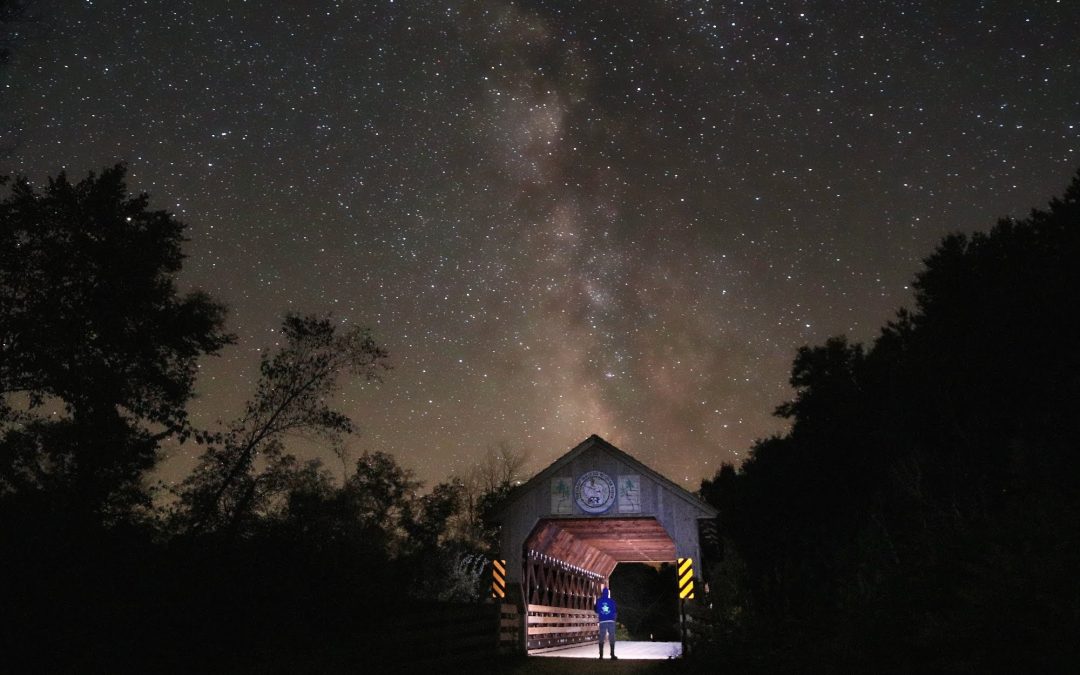 Driftless Dark Skies: Walking in the Dark