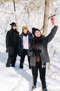winter selfie