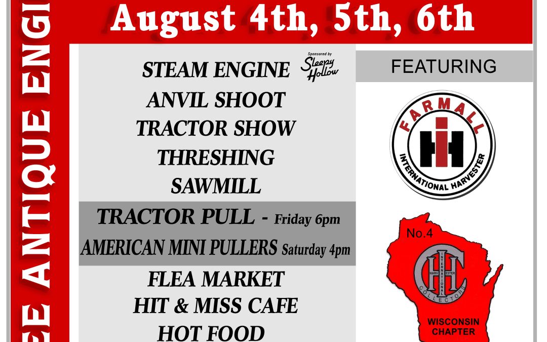 Coulee Antique Engine Club’s 52nd Annual Show