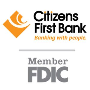 Citizens First Bank logo