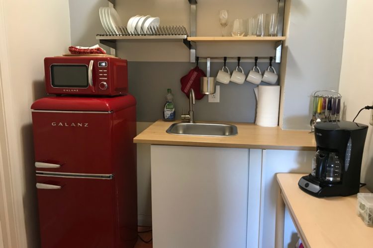 Kitchenette at 217 Main
