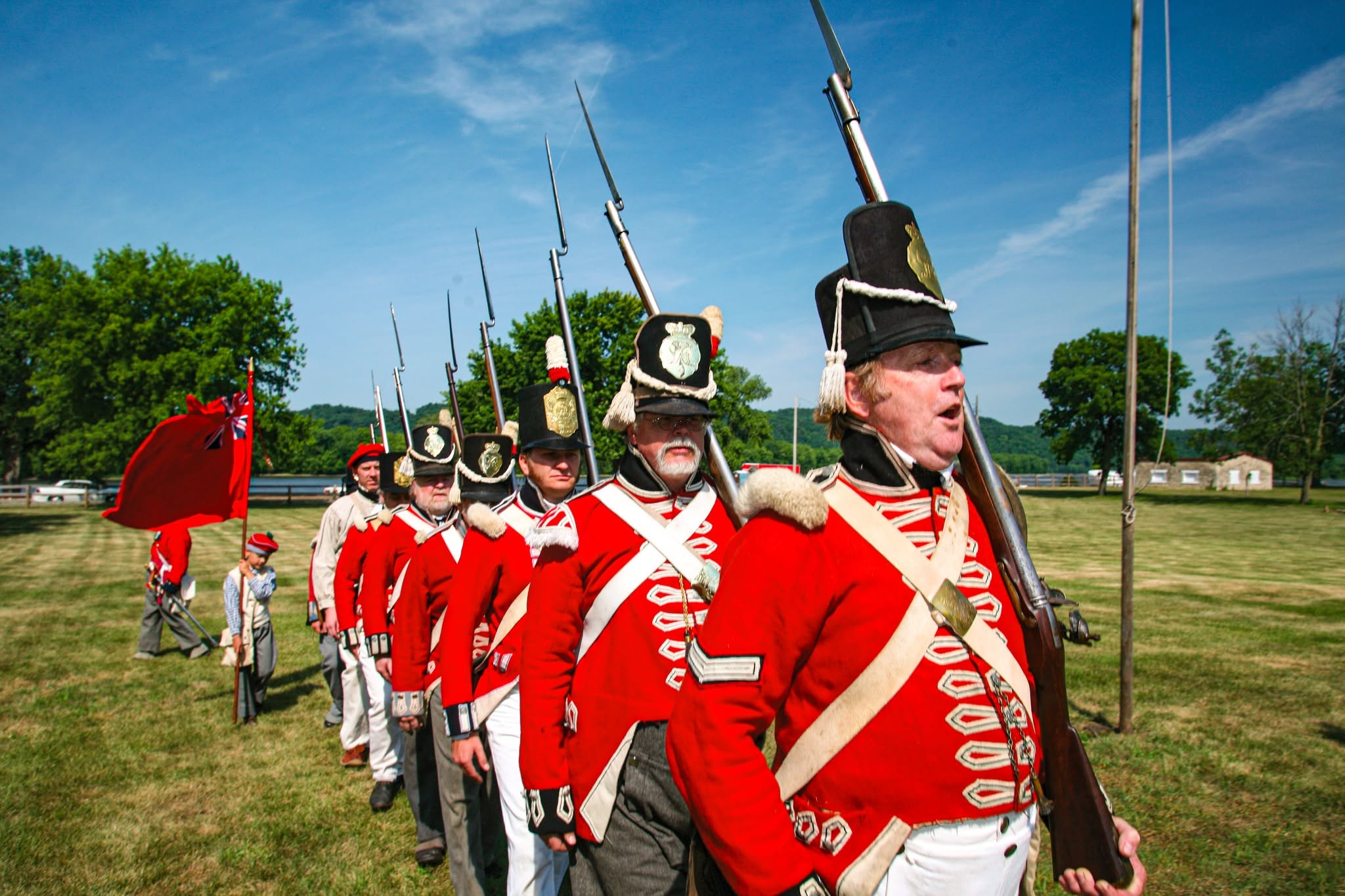 Battle of Prairie du Chien reenactment