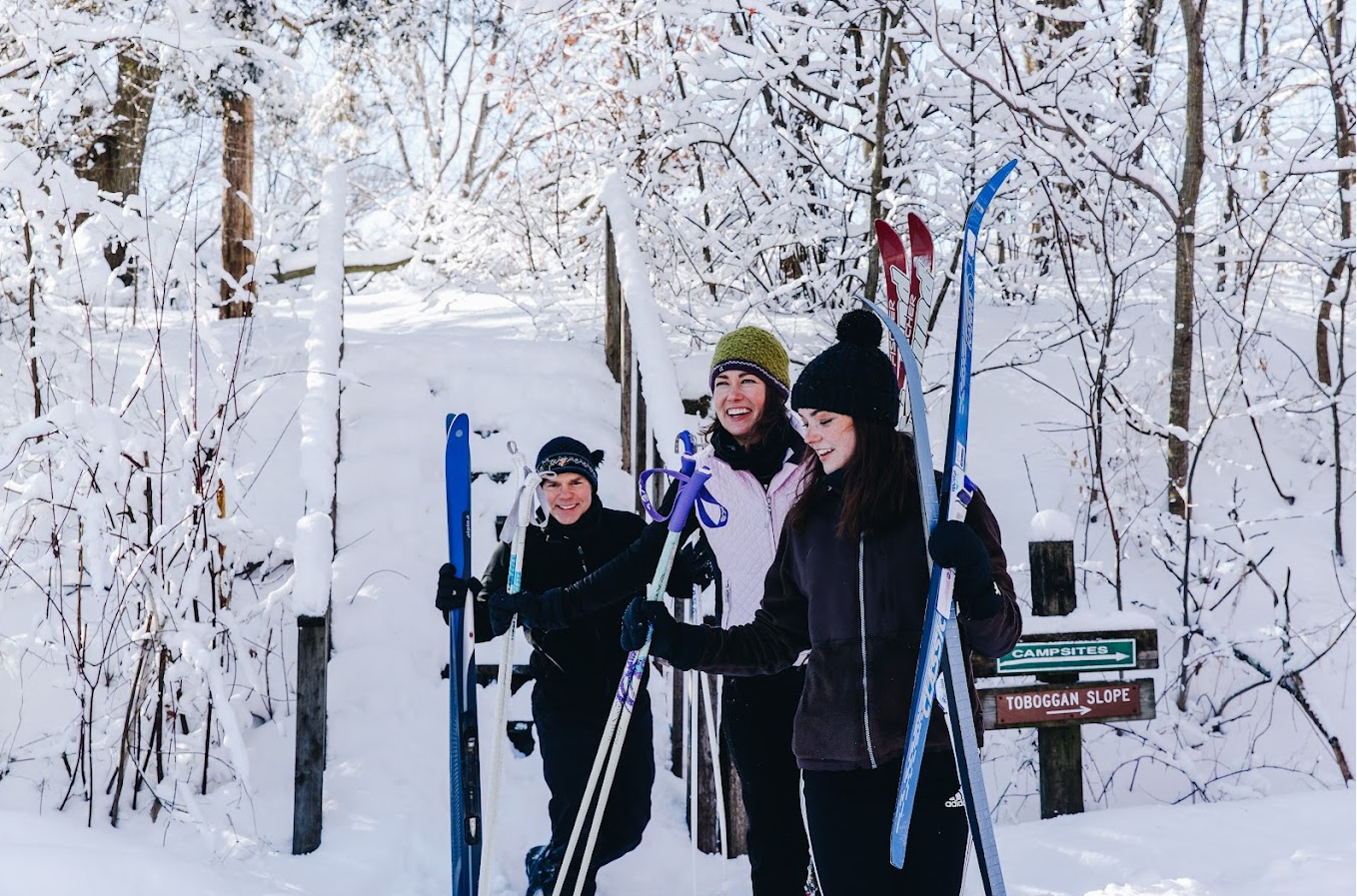 Cross country skiiers
