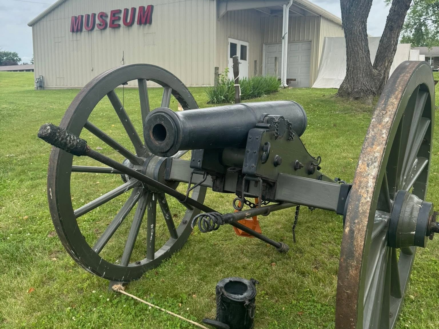 A canon at fort crawford prairie du chien